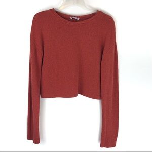 Zara Cropped Knit Sweater